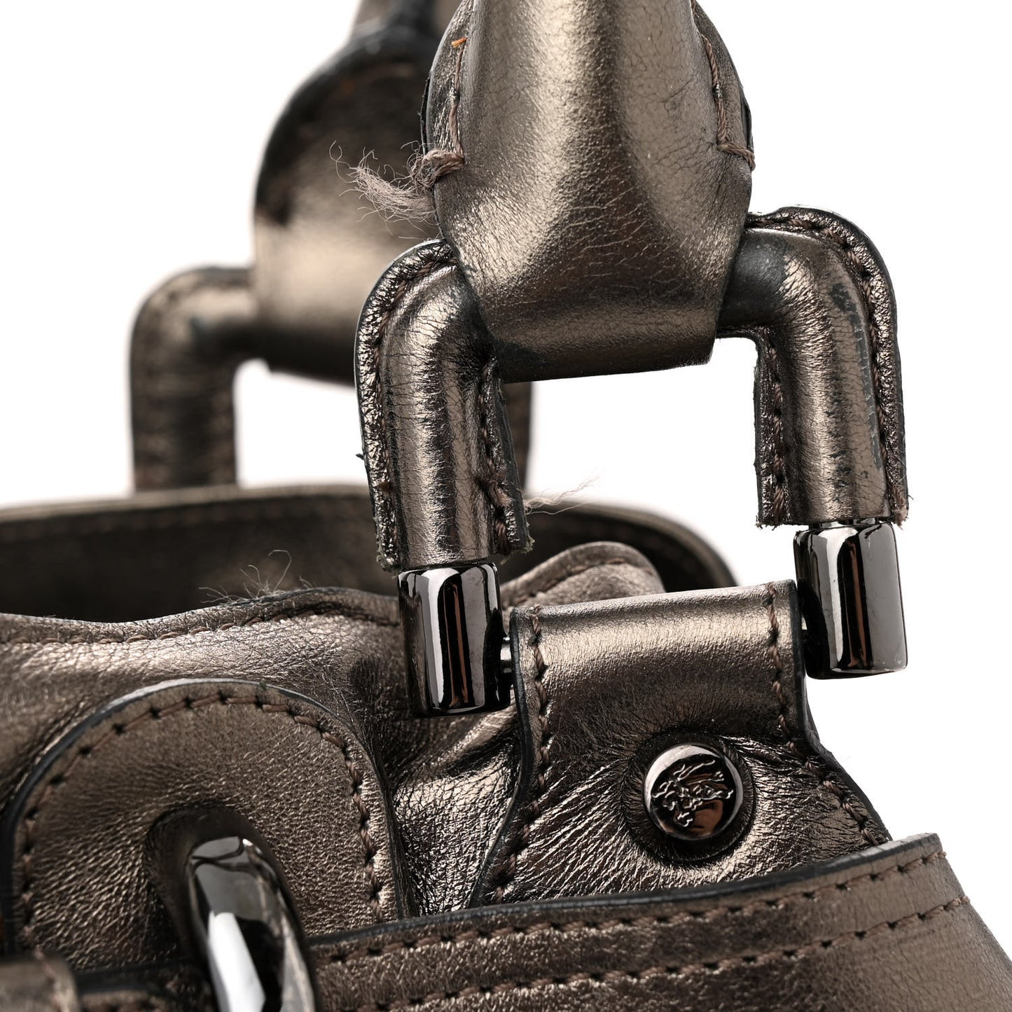 Calfskin Quilted Beaton Gunmetal