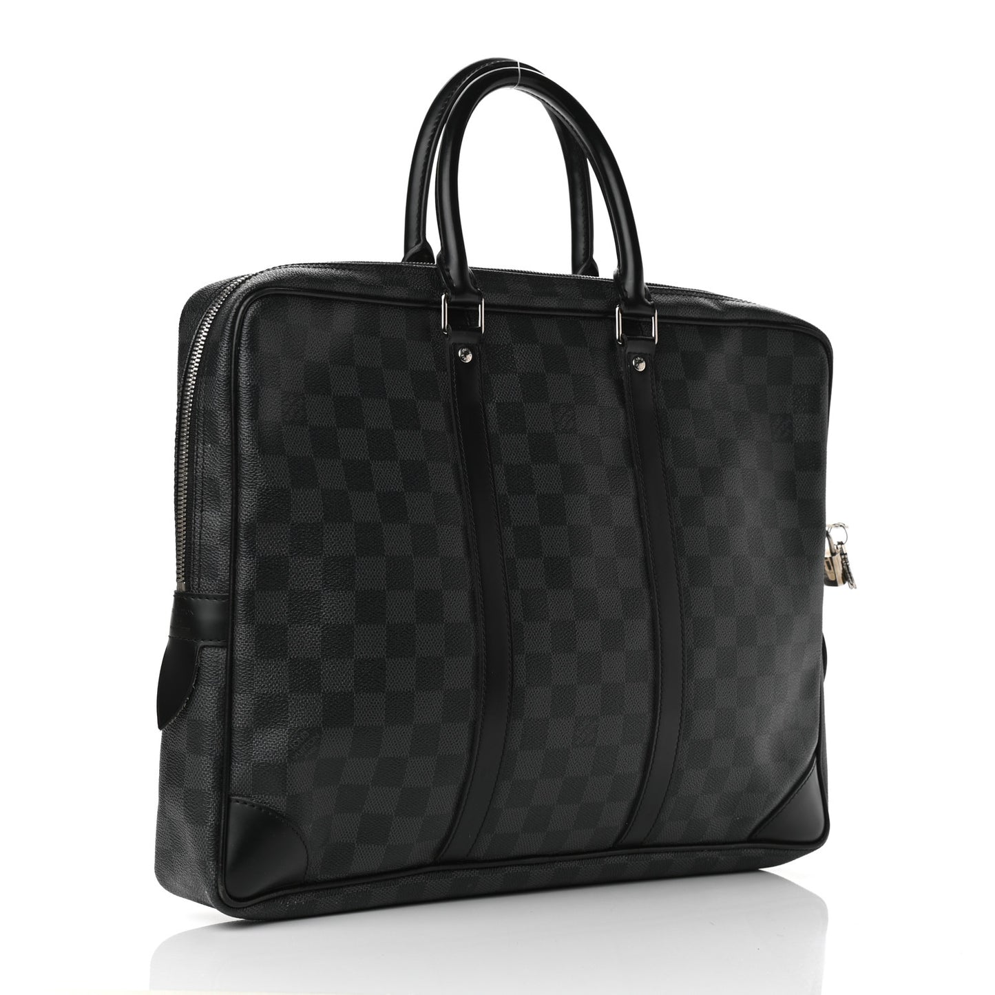 Damier Graphite Porte-Documents Voyage