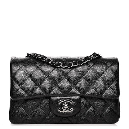 Chanel Iridescent Caviar Quilted Mini Rectangular Flap Black 1 of 9