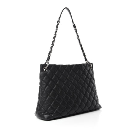 Chanel Caviar Quilted Easy Zip Tote Black 3 of 11