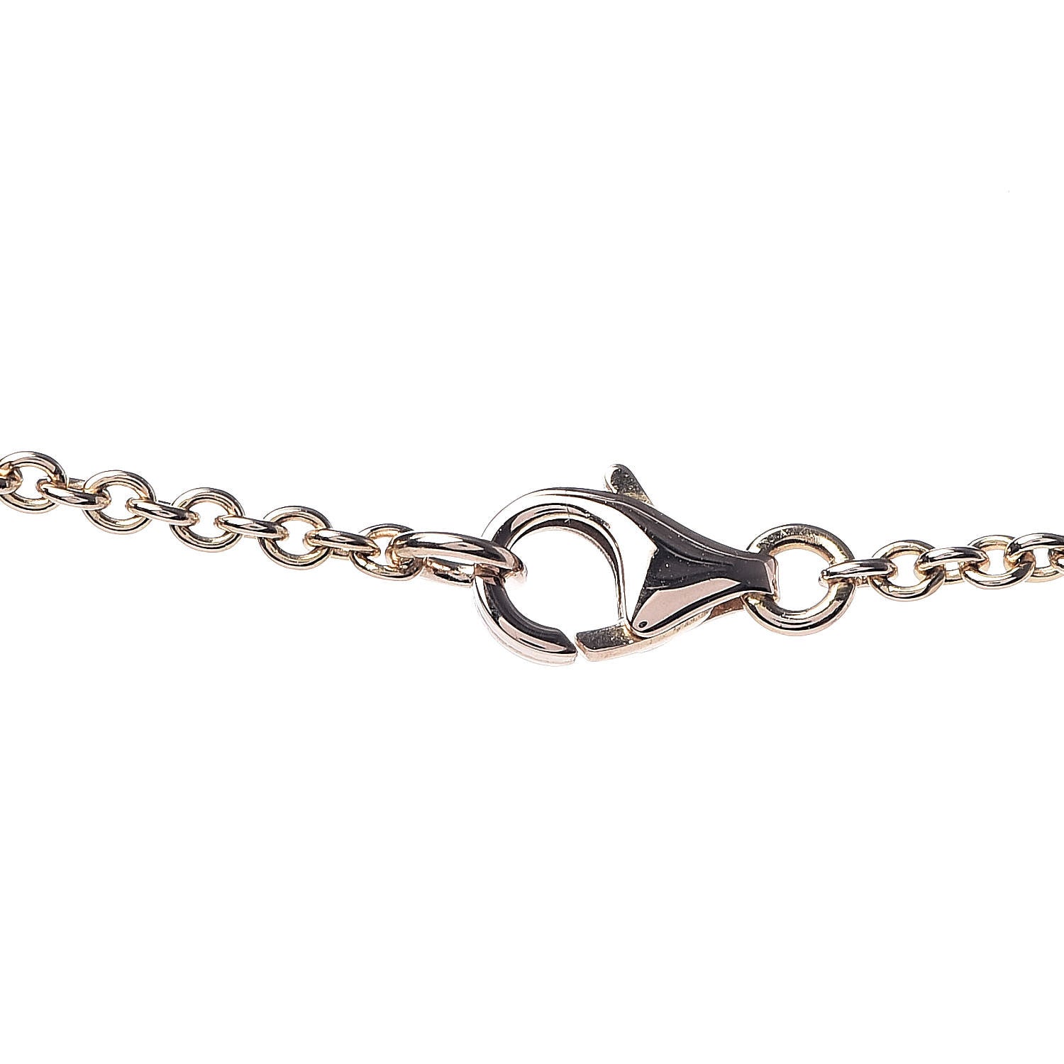 Cartier 18K Pink Gold Interlocking LOVE Necklace 4 of 5