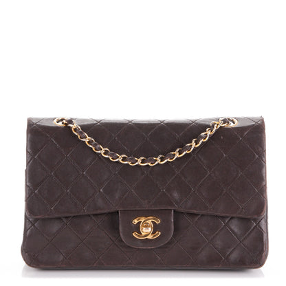 Chanel Lambskin Medium Double Flap Brown 1 of 12