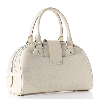 Louis Vuitton Epi Bowling Montaigne GM Ivory 3 of 10