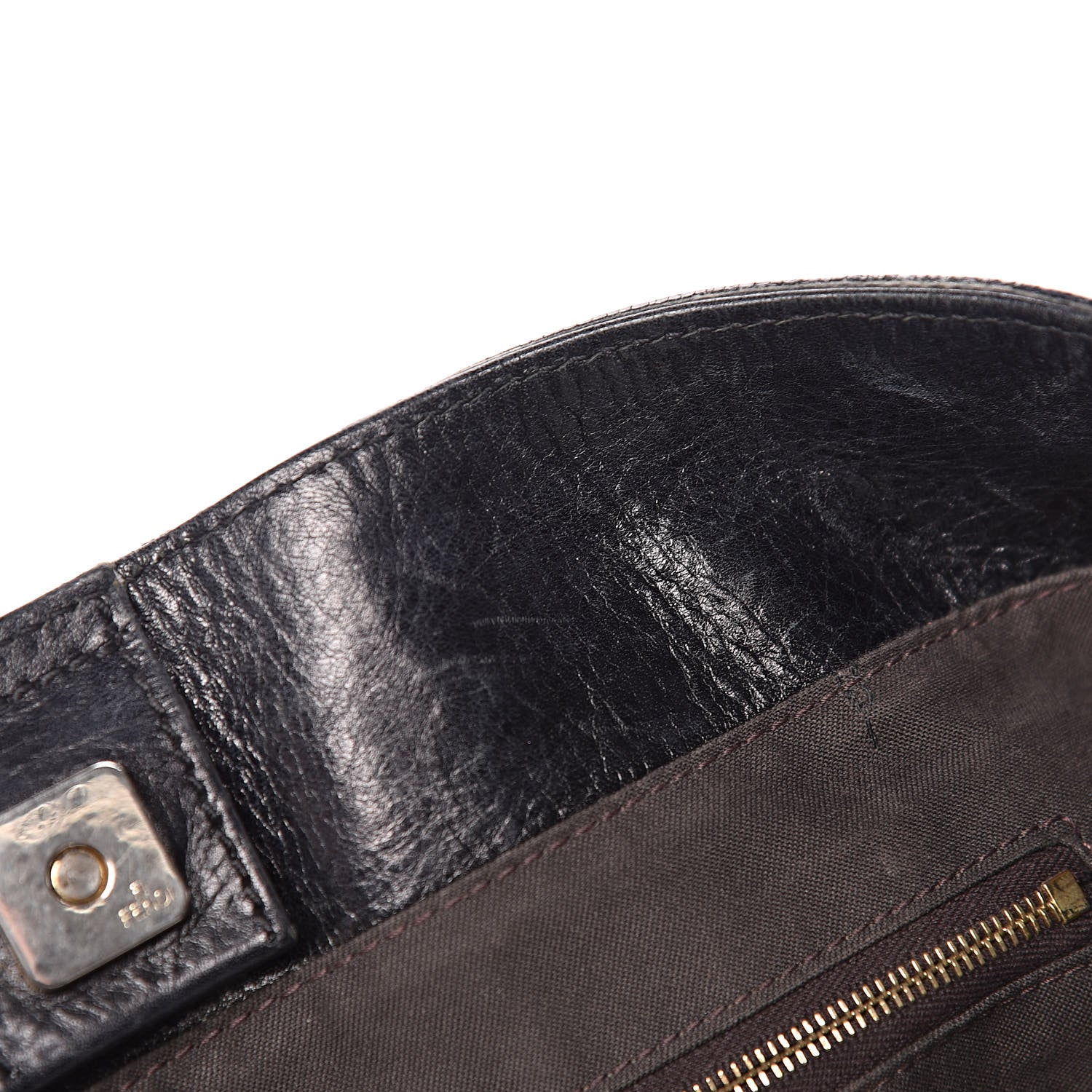Fendi Vitello Acqua Large Twins Tote Black 15 of 24