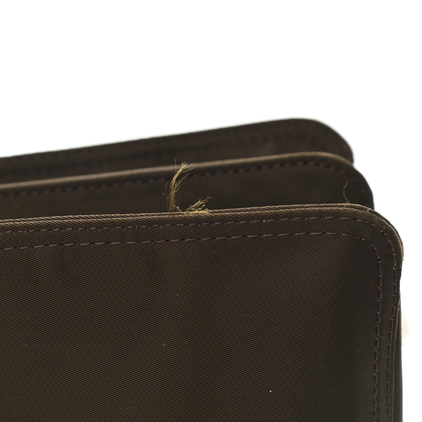 Nylon Vitello Cover Logo Embossed Mini Peekaboo I SEE U Satchel Ebano Sunflower