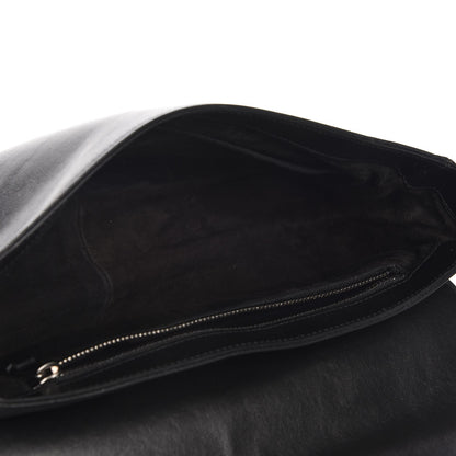 Saint Laurent Calfskin Tassel Saddle Bag Black 5 of 7