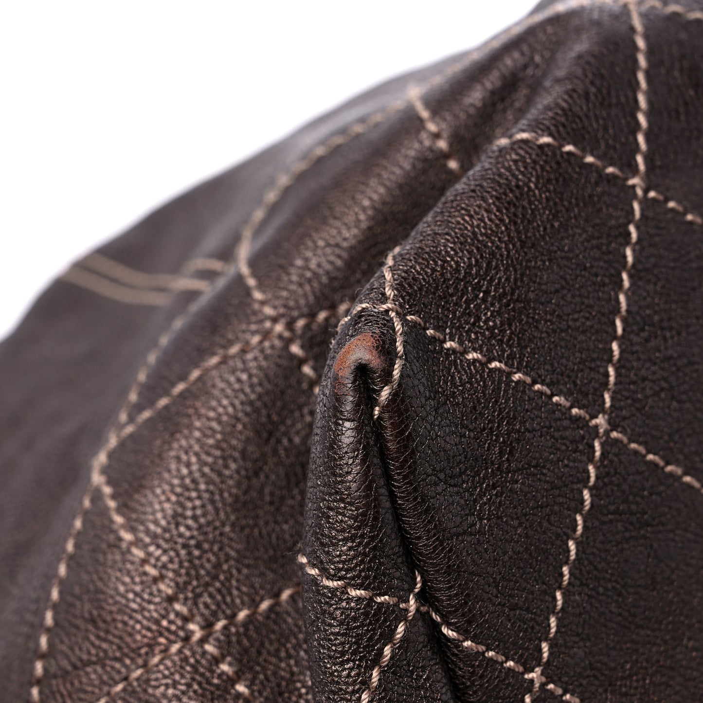 Metallic Calfskin Baby Coco Cabas Bronze