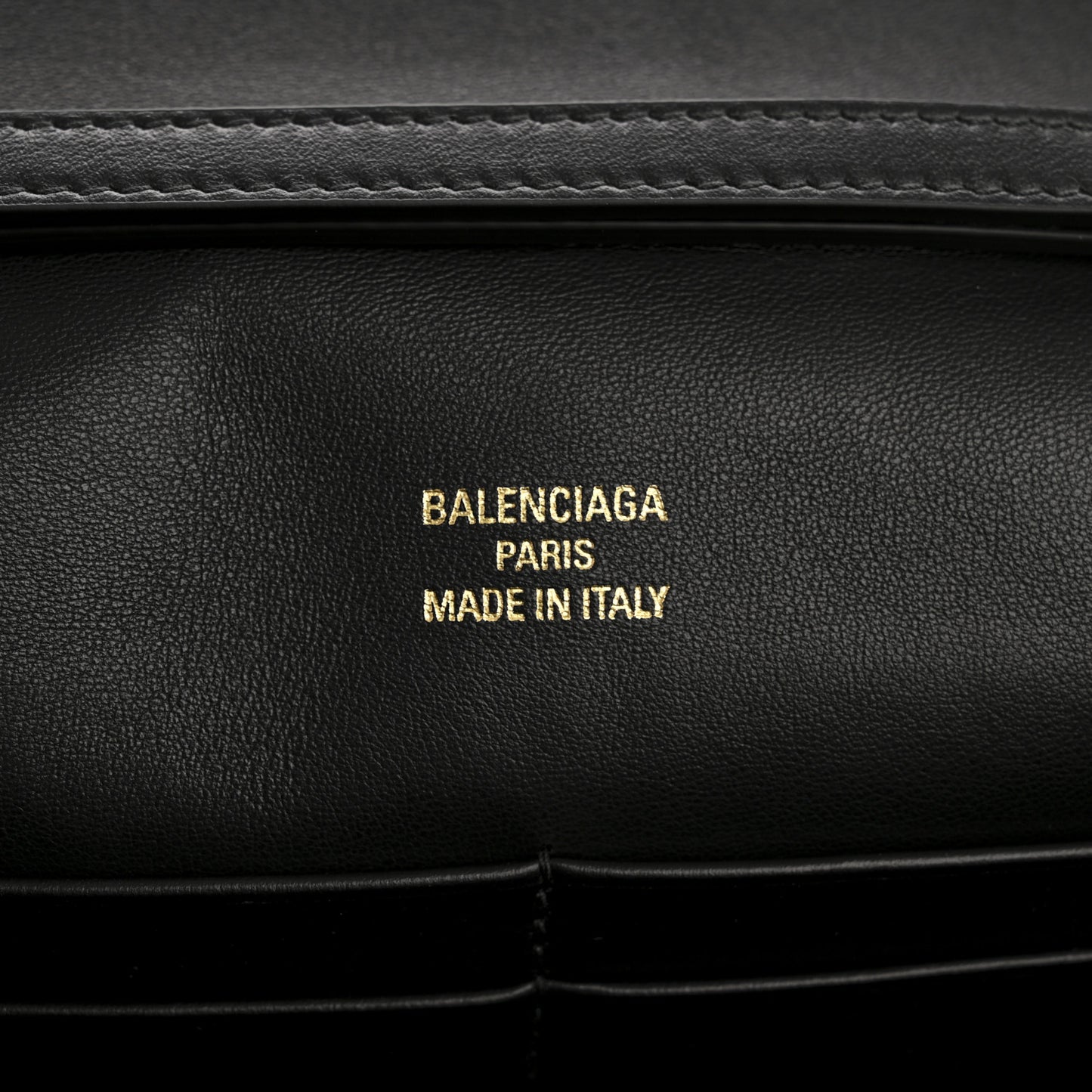 Smooth Calfskin Small Bel Air Clutch On Strap Black Black