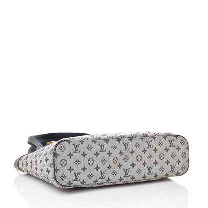 Louis Vuitton Mini Monogram Lucille PM Blue 4 of 15