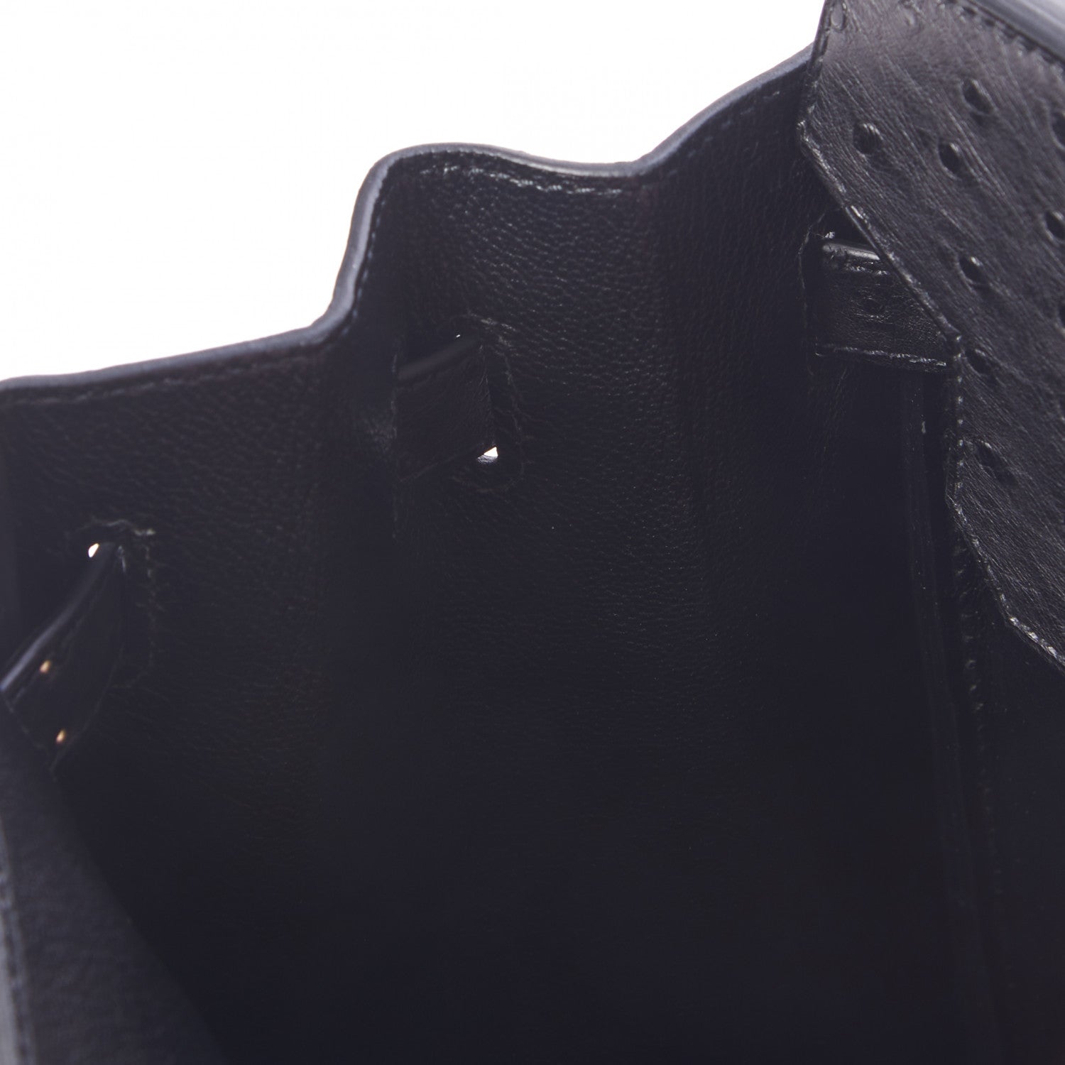 Hermes Ostrich Birkin 30 Black 20 of 33