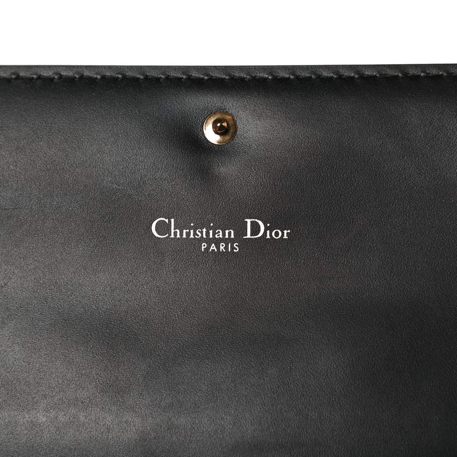 Christian Dior Smooth Calfskin J'adior Croisiere Chain Wallet Black 5 of 13