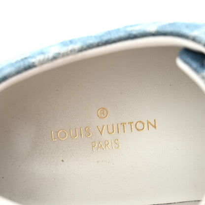 Louis Vuitton Denim Monogram Stellar Sneakers 38.5 Bleu Jeans Blue 8 of 9