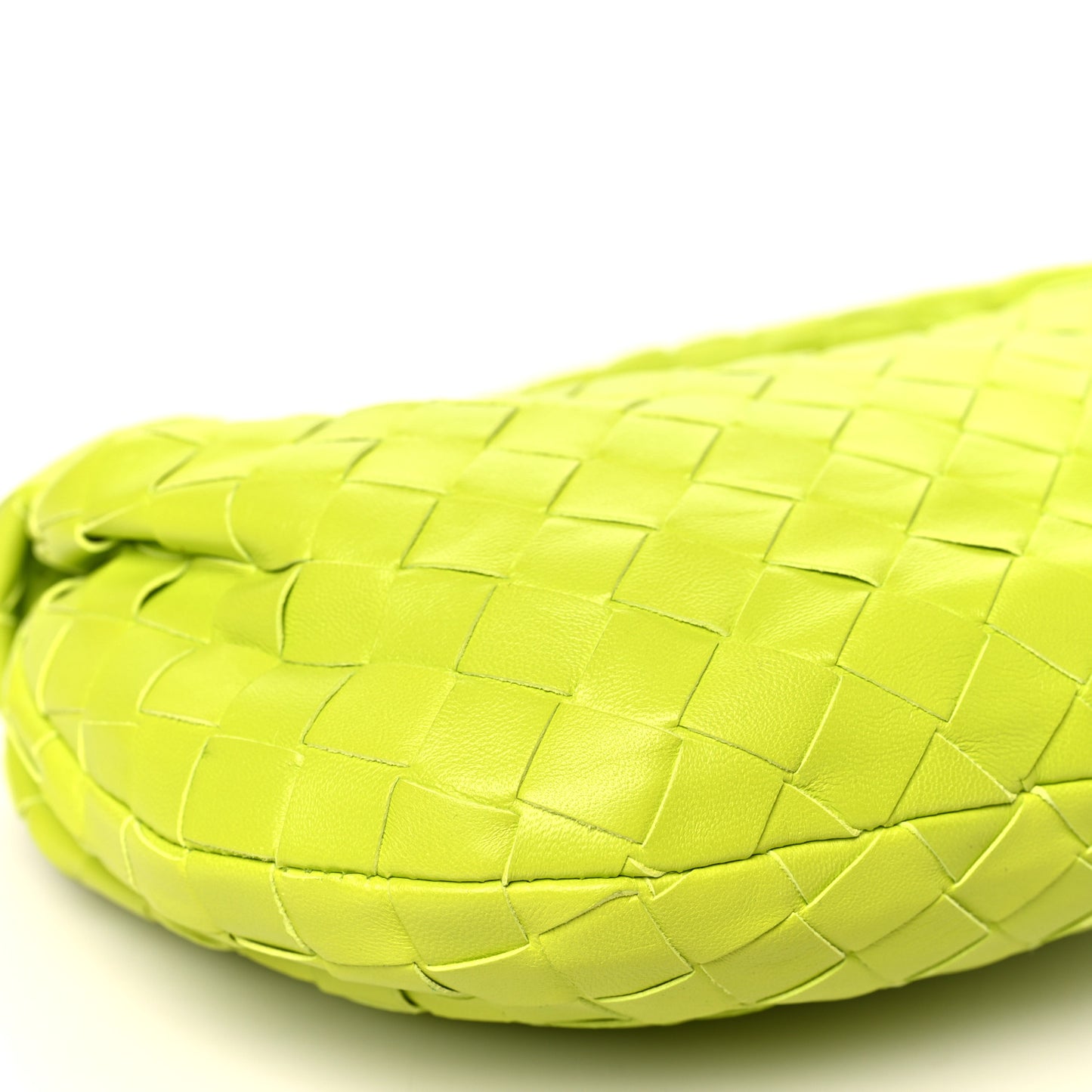 Nappa Intrecciato Mini Jodie Kiwi