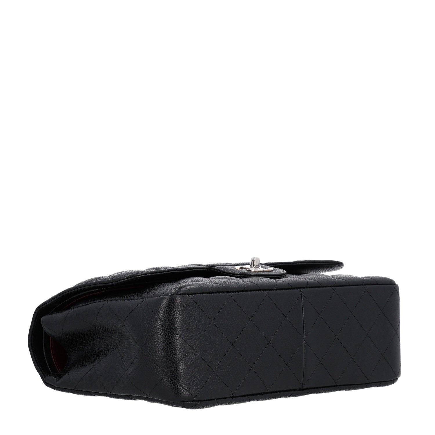 Chanel Caviar Quilted Jumbo Double Flap Black 5 of 10
