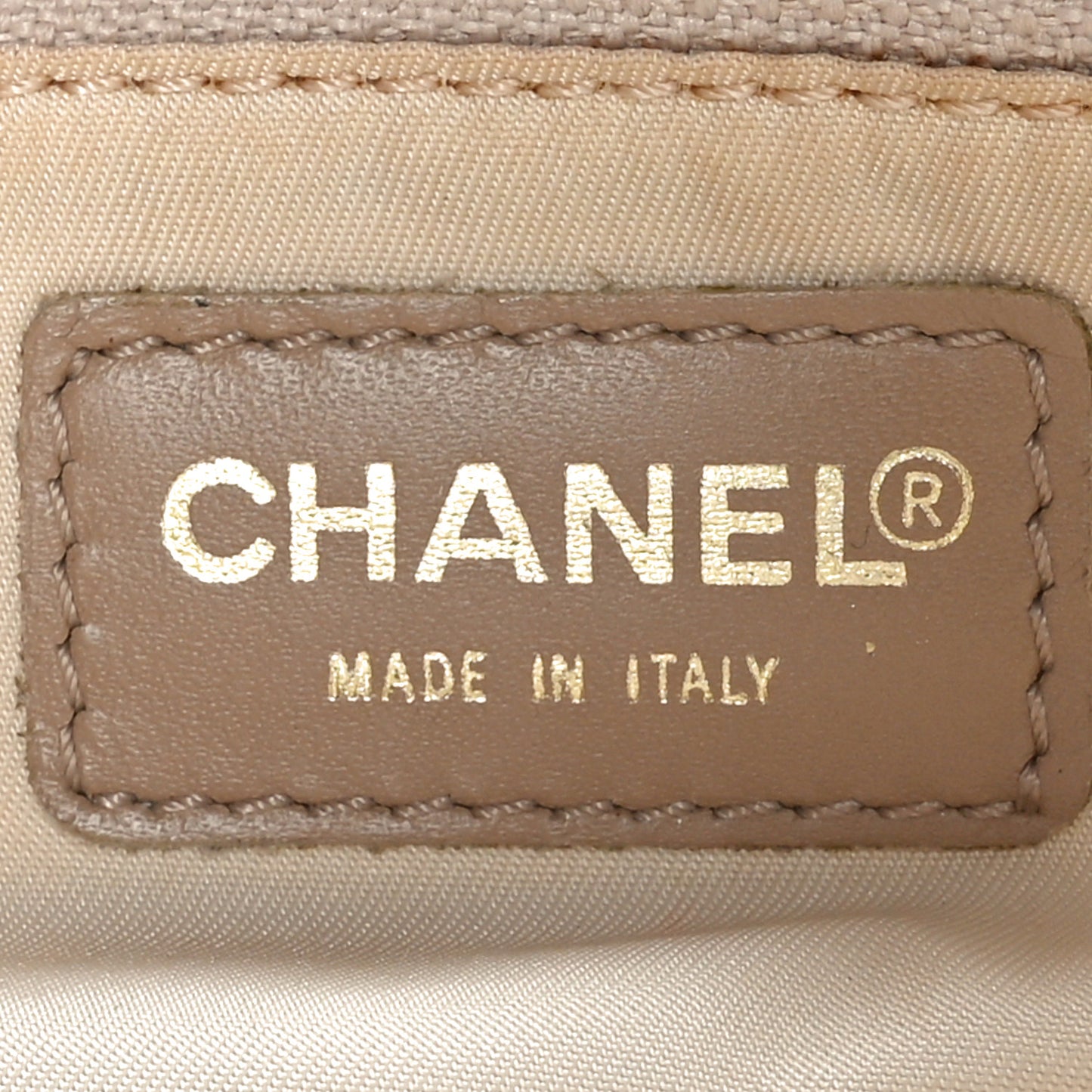 Nylon Travel Bowler Beige