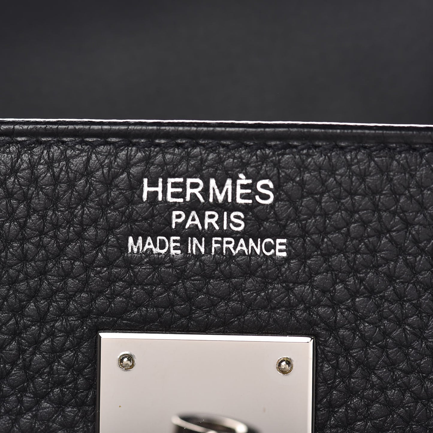Togo Birkin 40 Black