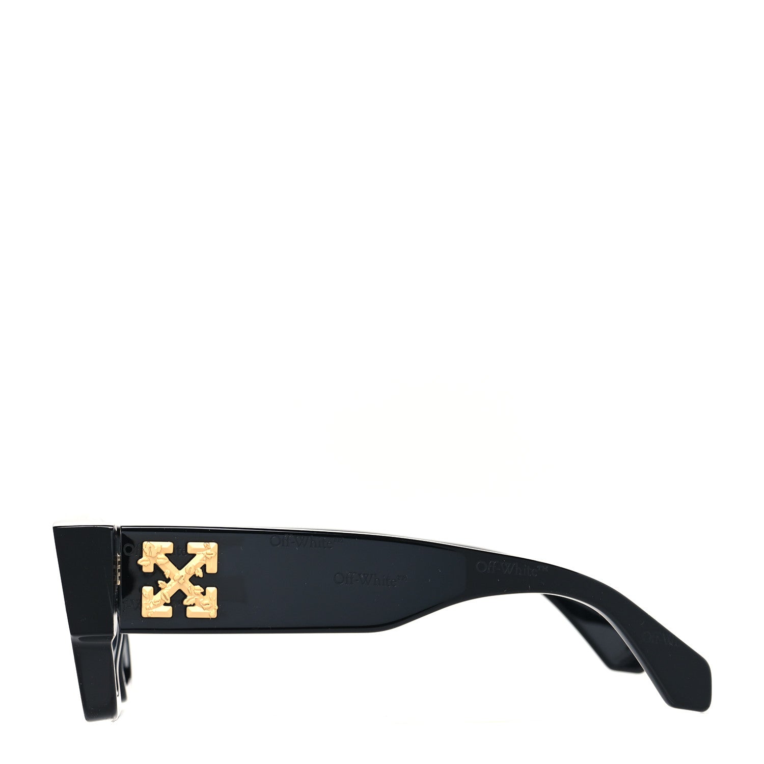 Off-White Acetate Square The Sun Sunglasses Black 3 of 7