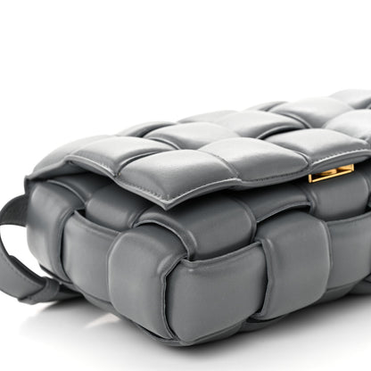 Bottega Veneta Nappa Maxi Intrecciato Padded Cassette Crossbody Bag Thunder 8 of 9