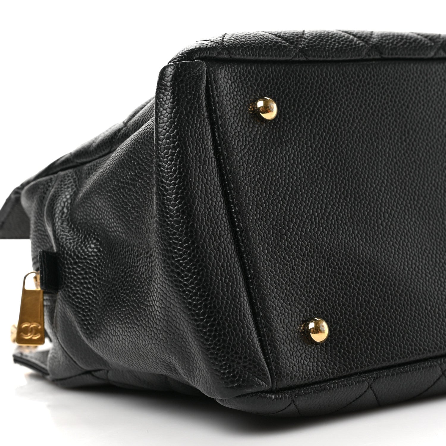 Chanel Caviar Quilted Petit Timeless Tote PTT Black 7 of 8