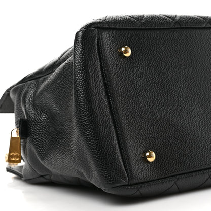 Chanel Caviar Quilted Petit Timeless Tote PTT Black 7 of 8