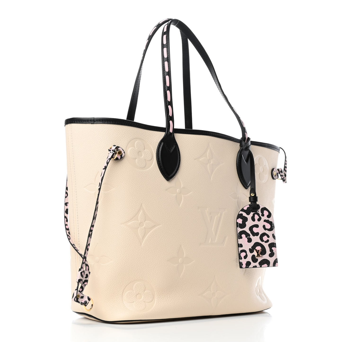 Empreinte Monogram Giant Wild At Heart Neverfull MM Creme
