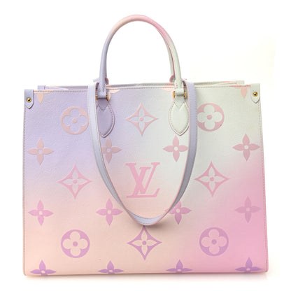 Louis Vuitton Monogram Giant Spring In The City Onthego GM Sunrise Pastel 1 of 11