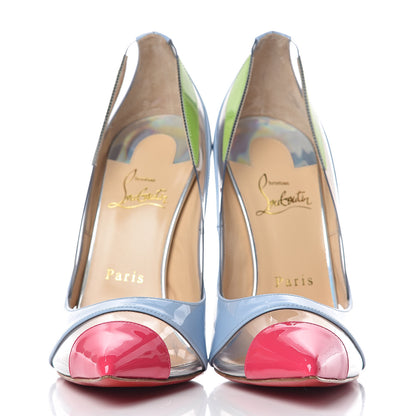 Christian Louboutin Patent PVC Blake is Back 120 Pumps 38.5 Version Multi 2 of 11