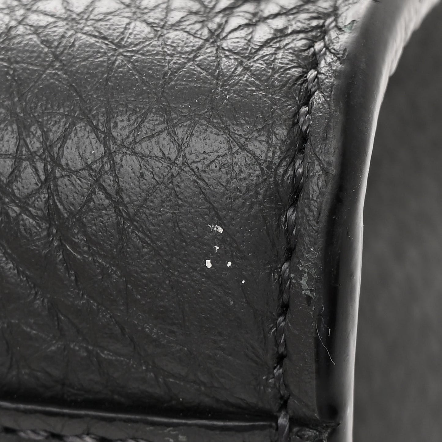 Cuoio Romano Glazed Fabric FF 1974 Peekaboo X-Lite Fit Asfalto Mou Black