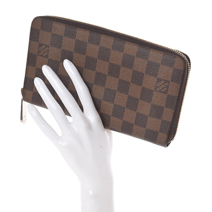 Louis Vuitton Damier Ebene Zippy Organizer Wallet 2 of 10
