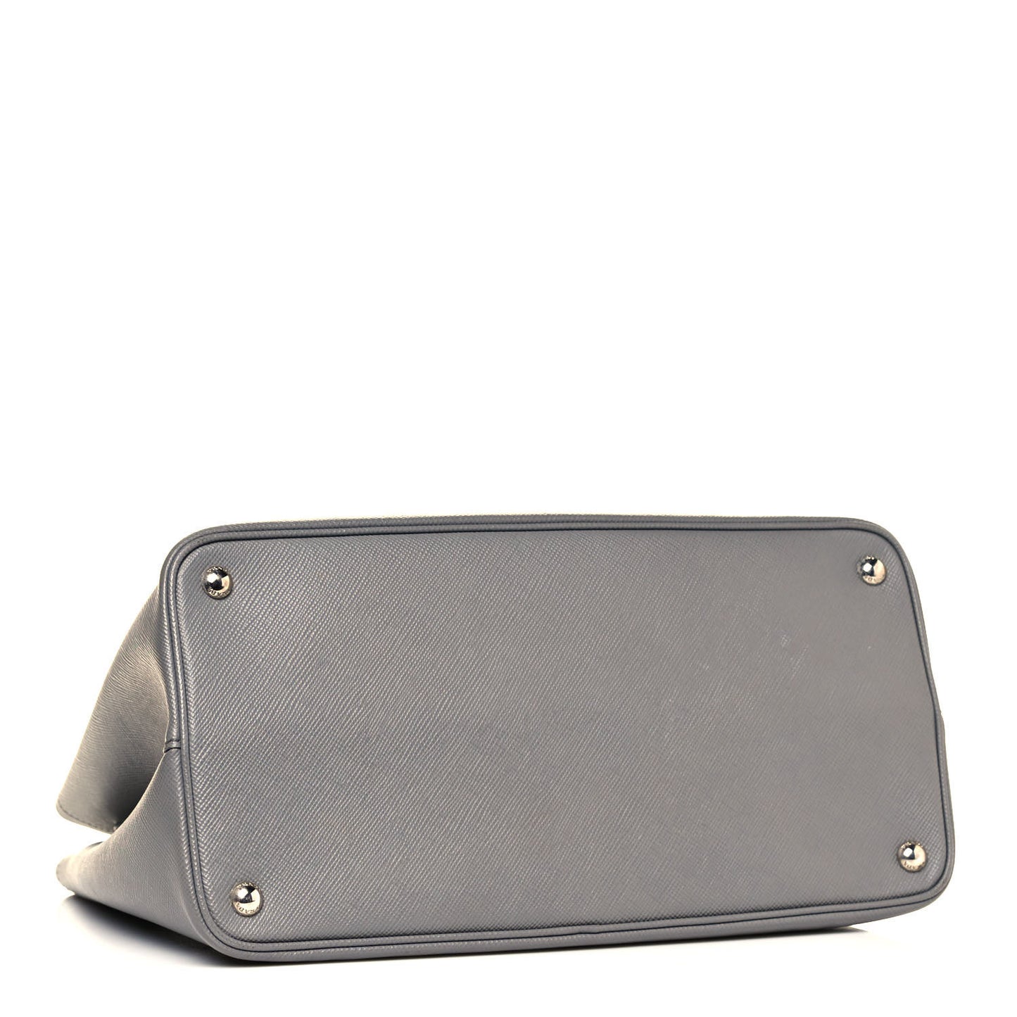 Saffiano Cuir Medium Double Handle Tote Marmo Salvia