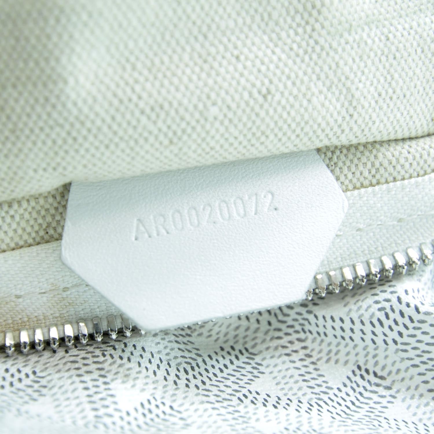Goyard Goyardine Fidji Zip Hobo White 11 of 11