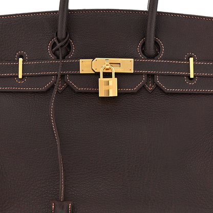 Hermes Fjord Birkin 35 Chocolate 8 of 11