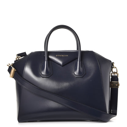Givenchy Smooth Calfskin Medium Antigona Navy 1 of 11