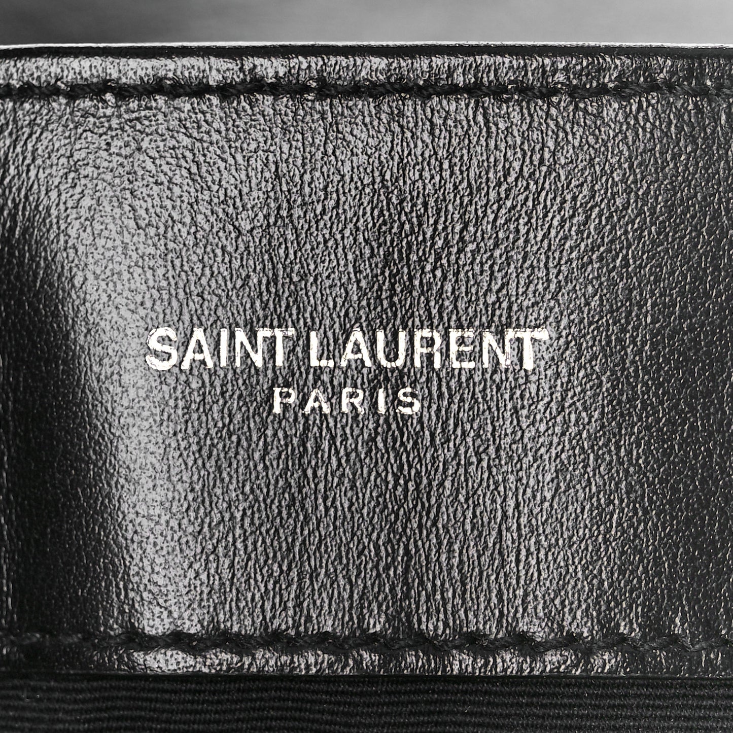 Calfskin Y Quilted Monogram Medium Loulou Chain Satchel Black