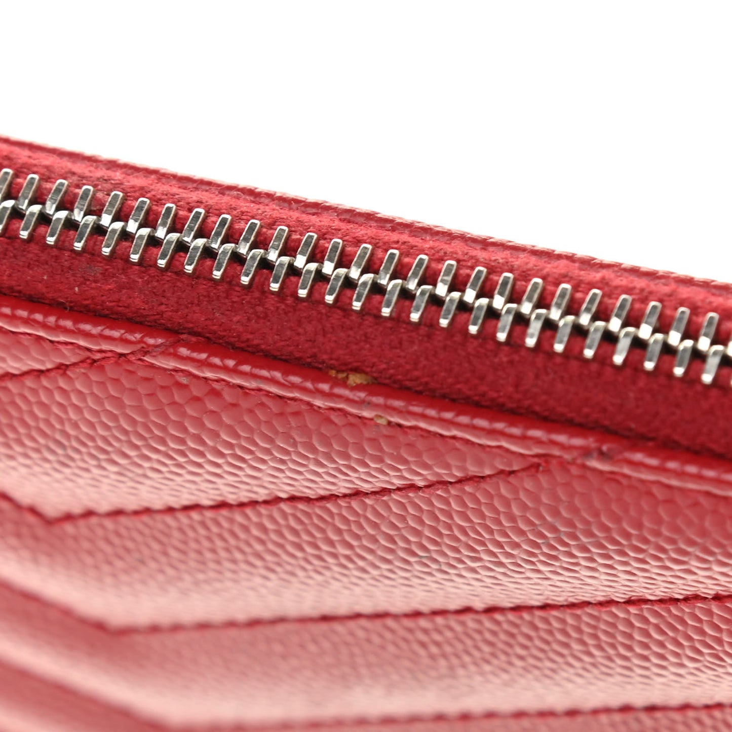 Grain De Poudre Chevron Monogram Bill Pouch Bandana Red