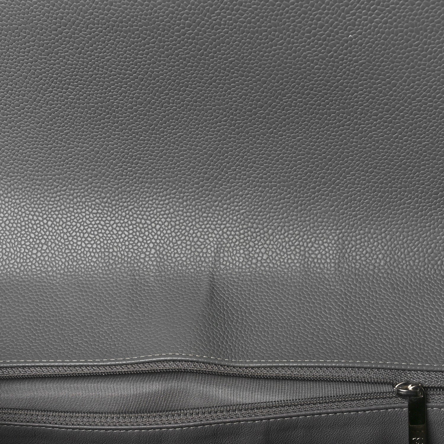 Chanel Caviar Quilted Maxi Single Flap Grey 10 of 11