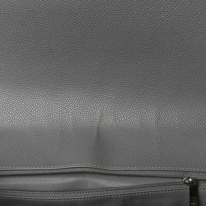 Chanel Caviar Quilted Maxi Single Flap Grey 10 of 11