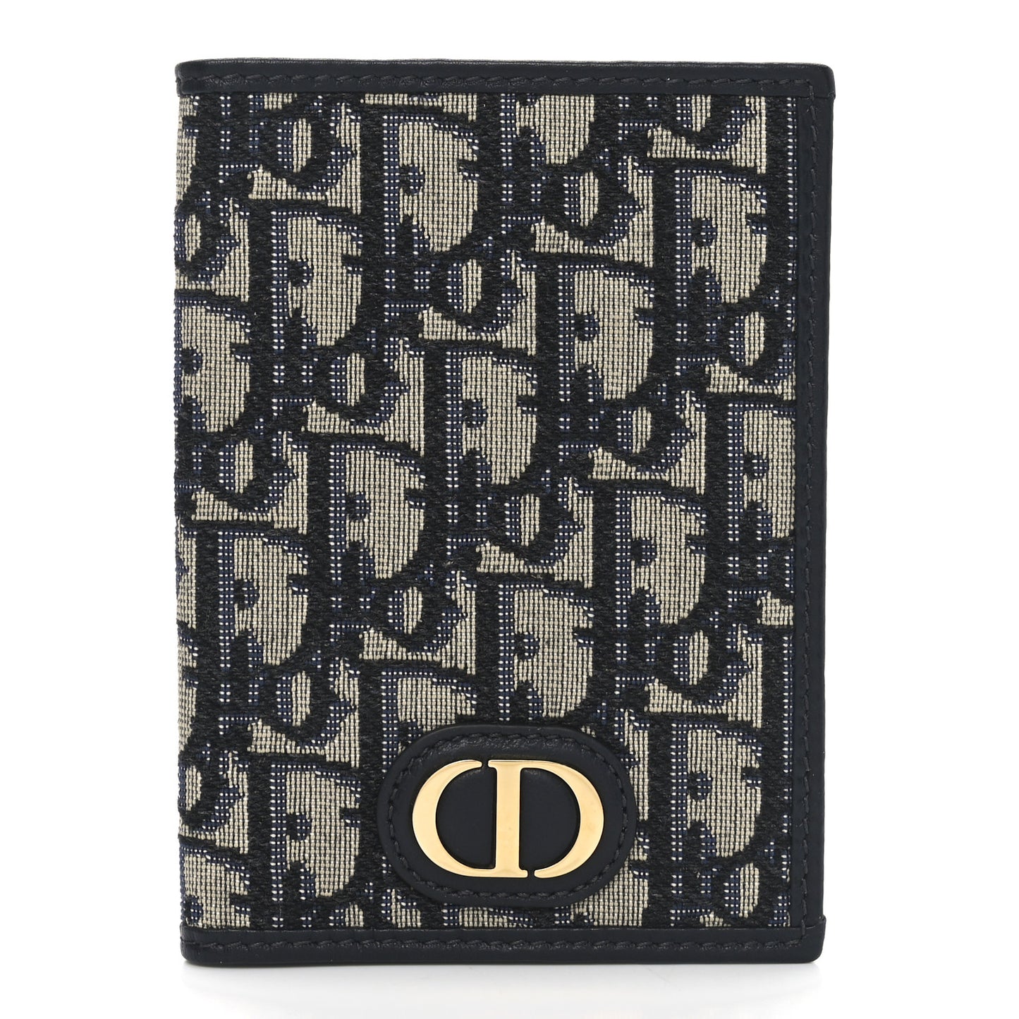 Oblique 30 Montaigne Passport Holder Blue