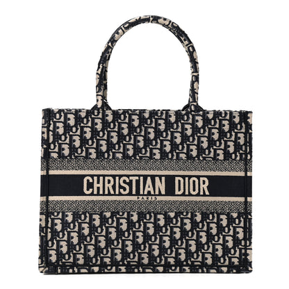 Christian Dior Oblique Medium Book Tote Blue Multicolor 1 of 10