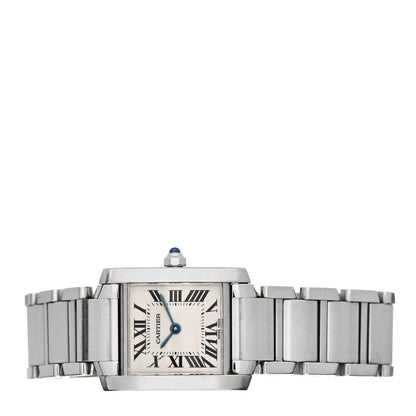 Cartier Stainless Steel 20mm Tank Francaise Quartz Watch 2 of 4