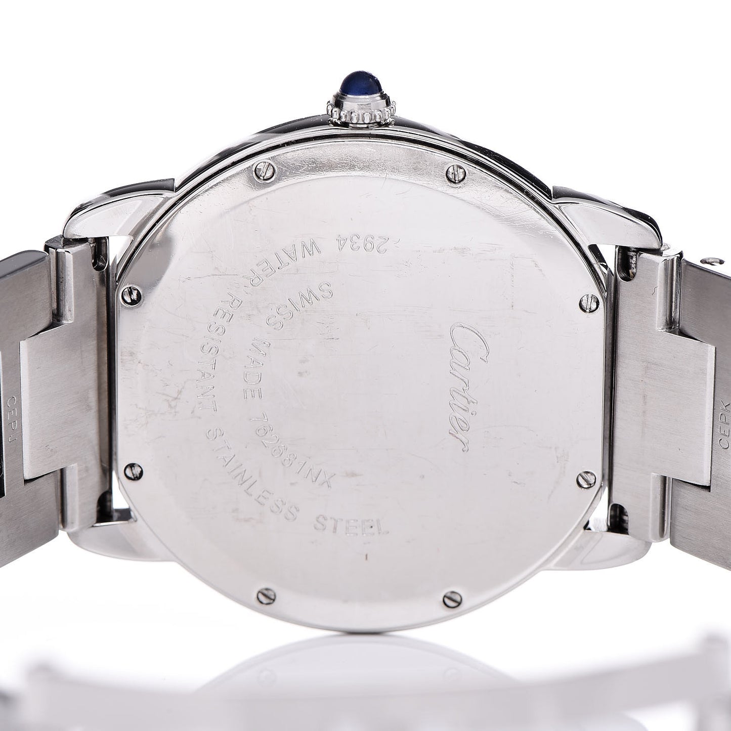 Stainless Steel 36mm Ronde Solo Quartz Watch