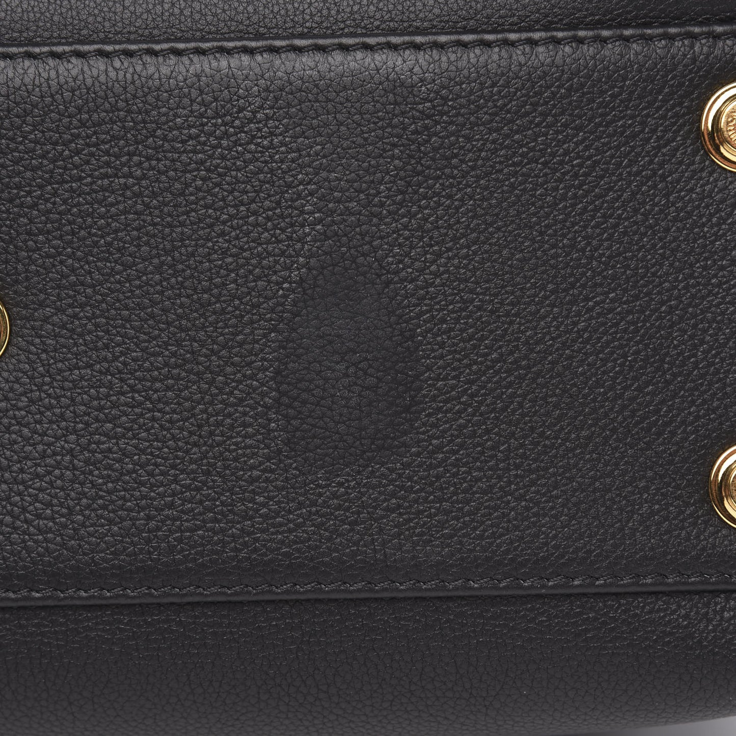 Calfskin Monogram Tufting On My Side Black