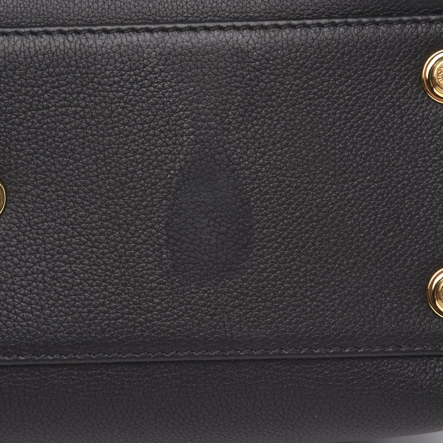 Louis Vuitton Calfskin Monogram Tufting On My Side Black 9 of 10