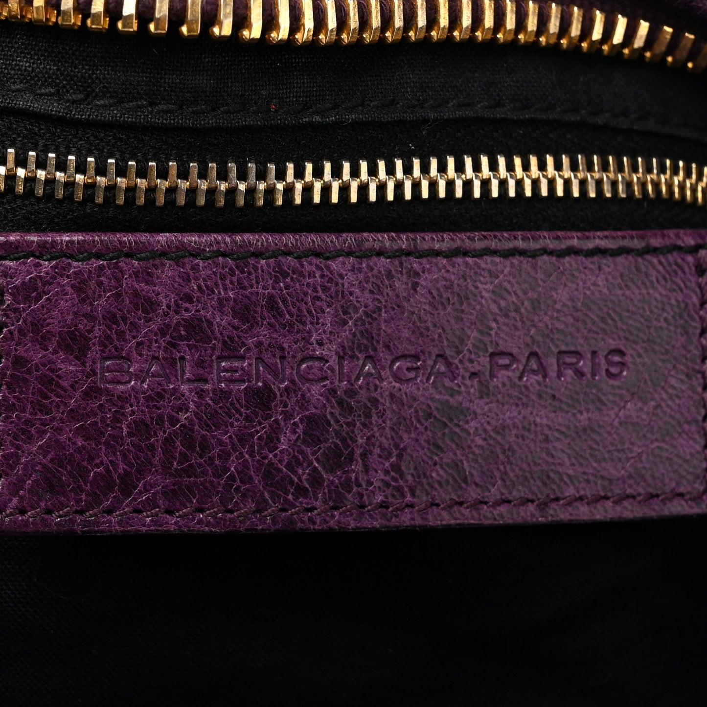 Agneau Giant 21 Gold Hardware City Raisin