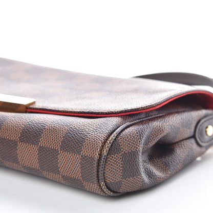 Louis Vuitton Damier Ebene Favorite MM 6 of 10