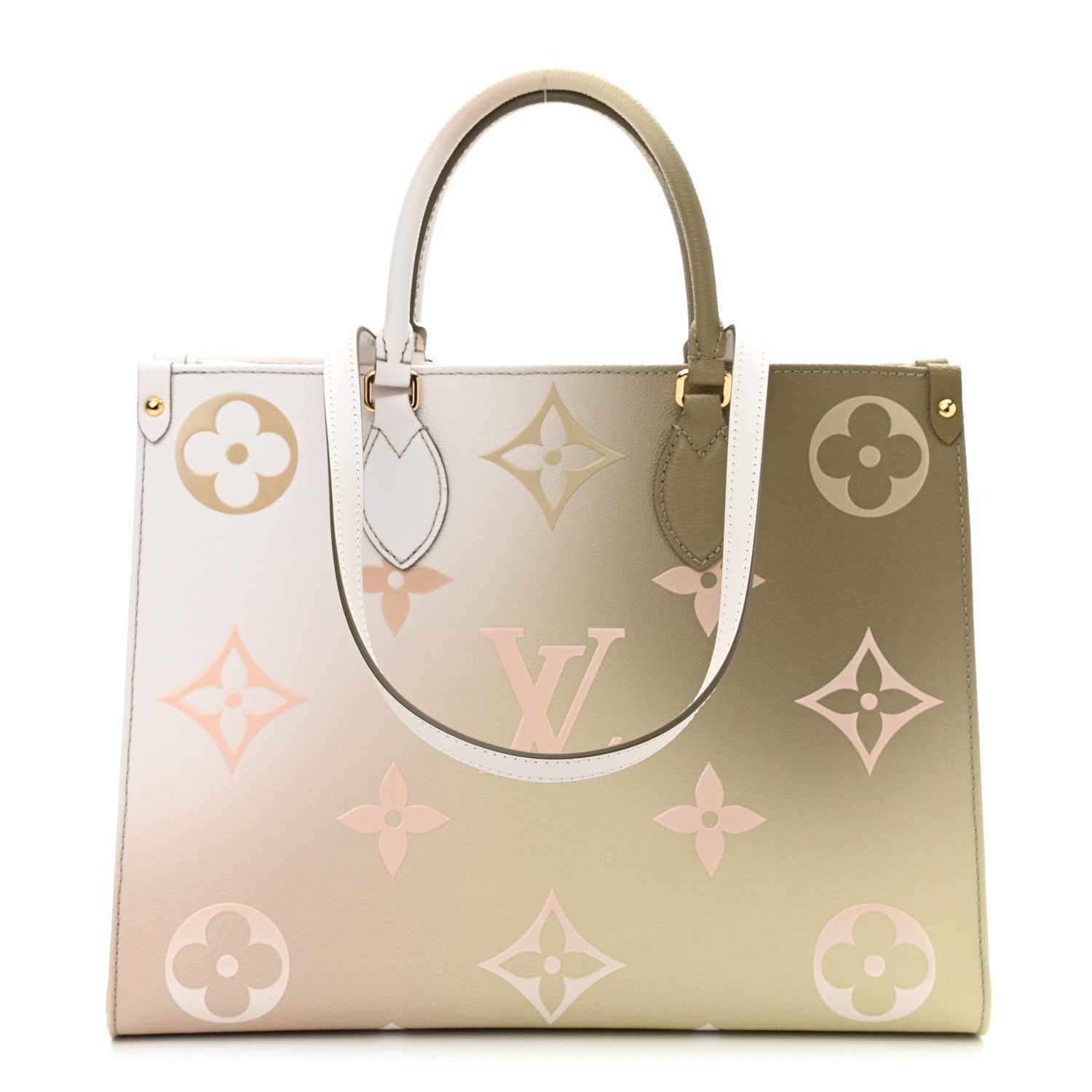 Louis Vuitton Monogram Giant Spring In The City OnTheGo MM Sunset Kaki 1 of 10