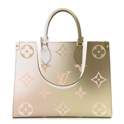 Louis Vuitton Monogram Giant Spring In The City OnTheGo MM Sunset Kaki 1 of 10