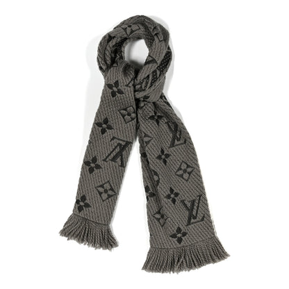 Louis Vuitton Wool Silk Logomania Scarf Verone 1 of 3