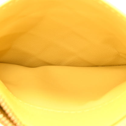 Bottega Veneta Nappa Intrecciato Key Holder Yellow 7 of 11