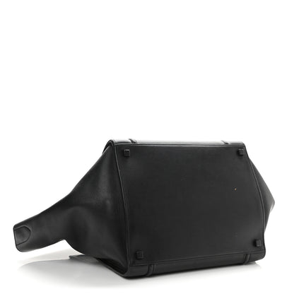 Celine Smooth Calfskin Medium Phantom Luggage Black 4 of 11